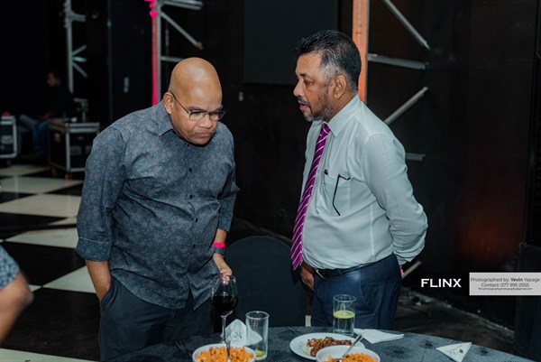 CEO SAGT Romesh David with SLPA MD